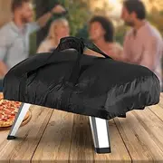 Pizza Oven Cover Compatible with Ooni Koda 12 Portable Pizza Oven Cover 420D Oxford Fabric Waterproof Pizza Oven Cover Heavy Duty Weather Resistant Outdoor Carry Cover Compatible with Ooni Koda 12 tr
