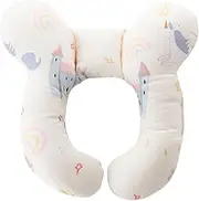 Breast Feeding Pillows - U-Shaped Kids Pillows,Portable Breast Feeding Pillows Cartoon Pattern Design Toddler Pillow for Family Gatherings Outings