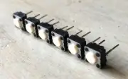 DIGITECH RP-300A ARTIST - REPLACEMENT FOOT SWITCHES & EDIT BUTTONS - SET OF 6