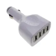 4-Port Car Cigarette Lighter Charger Power Supply Adapter With 4 USB Ports 5V...