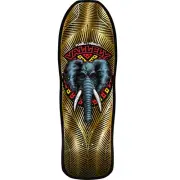 Powell Peralta Mike Vallely Elephant Reissue Skateboard Deck - 10" Gold Foil
