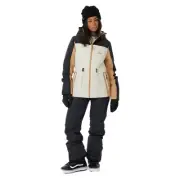 Rip Curl Anti Series Betty 10K Jacket Womens in Bone - Size -