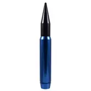 Anti-Theft Blue Vulcan Black Tip Billet Stubby Short Antenna 7" AM FM For Jeep (for: Jeep)