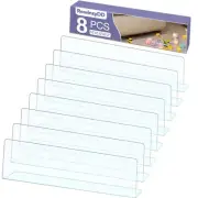 8 Pack Toy Blocker for Furniture, Clear Under Couch Blocker