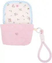 Didiseaon Portable Cotton Floral Camera Pouch Small Organizer Bag for Outdoor Photography Shockproof Protective Case for Travel and Adventure