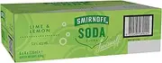 Smirnoff Lime and Lemon Soda 330 ml (Pack of 24)