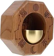 ibasenice Charming Doorbell Chime for Homes Easy Installation Crisp Sound Elegant Wind Chime for Business Entrances Fashionable Doorbell Grain Design