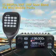 Walkie Talkie VHF UHF Dual Band Dual Watch 25W 200Ch Noise Reduction Mini Radio