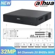 Dahua NVR5864-EI 64CH 8SATA 32MP H.265+ AI NVR Video Recorder WizSense SMD Plus