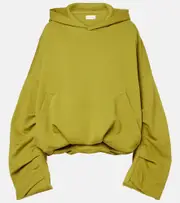 [Dries Van Noten] Dries Van Noten Cotton hoodie AU 12 green