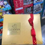 【ALICE SHOP】COSTCO 好市多代購 GODIVA 巧克力金裝禮盒 巧克力 禮盒 聖誕節 禮物 休閒零食