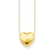 Buy Necklace with heart pendant gold by Thomas Sabo online - THOMAS SABO Australia
