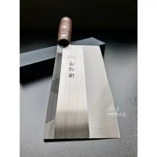 台灣製/專利【謙信作中華菜刀】角/刀刃17.5cm/不銹鋼 餐廳廚房家居專業料理家用刀【禾器家居】餐具 5Ci0053