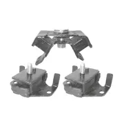 Front + Rear Engine Mount Kit for Toyota Hilux Surf KZN130 3.0L T-Diesel Man.