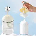 Foam Bubble Cup Massage Brush Head Skin Care Face Shampoo Body Wash Foam Bottle