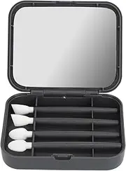 4 Pcs Reusable Silicone Cotton Swabs Set, Multipurpose Beauty Tools for Ear Cleaning Eyeshadow and Lip Makeup Green and Portable For Ears Beauty etc