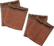 Nomuratec N-3014 Flooring Scratch Prevention Table Socks, Table Scratch Resistant Cover, 1 Pack, Brown