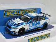 Scalextric C4526 BMW 330e NGTC Laser Tools Jake Hill 2023 1:32 Slot Car *DPR*