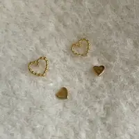 在飛比找蝦皮購物優惠-M02 s925  love earring set 愛心耳