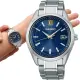 【SEIKO 精工】SPIRIT 永恆之藍 限量款 太陽能電波鈦金屬腕錶-39.5mm 母親節(7B72-0AH0B/SBTM345J)