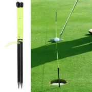 Fiberglass Lightweight Golf Alignment Swing Putting Training Aids Tool W7