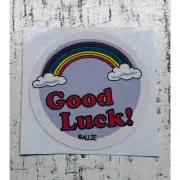 scratch & sniff happy Allie scented Sticker Matte Single Rainbow