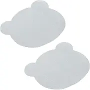 uxcell Leather Repair Patch, 2 Pcs 4 x 3.5 Inch Self-Adhesive Vinyl Patch Furniture Tape Repair Kit for Sofas Couches Stools Chairs Cabinets Bags, Silver