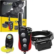 Dogtra IQ Plus+ Remote Training Collar - 400 Yard Range, Waterproof, Rechargeable, Shock, Vibration - Includes PetsTEK Dog Training Clicker