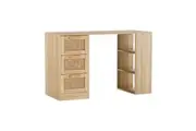 Artiss Computer Desk Drawer Shelf Cabinet 120cm Oak