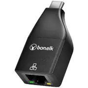 Bonelk USB-C to Gigabit Adapter Black