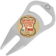 Kissing Booth Golf Ball Marker Divot Repair Tool Bottle Opener