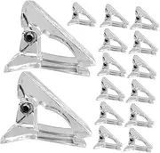 Generic Crystal Nail Mold Fixing Clip Nail Tools for Nail Art Nail Clips False Nails Nail Gel Fake Nails Nail Kits Nail Clamps Nail Forms Clamps False Nail Tips Clip Transparent Plastic