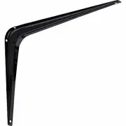 National N218-941 Shelf Bracket, Black, 8 x 10 In. - Quantity 20