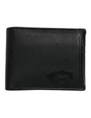 [Billabong] Slim 2 In 1 Leather Wallet in Black