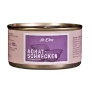 Le Clou Agate Snails From Can Schneckenfleisch IN Water 200g