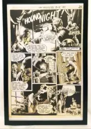 Unexpected #121 pg. 24 by Bernie Wrightson 11x17 FRAMED Original Art Poster DC C