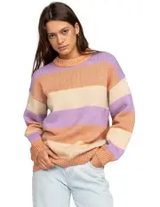 [Roxy] Love Again Long Sleeve Jumper in Crocus Petal