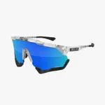SCICON AEROSHADE XL 運動眼鏡 透明框 / 鏡面藍片