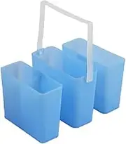 Art Pen Washing Bucket Washable Supplies Handles Basin Electric Portable Bin Cups Cleaner Machine Paintbrush Watercolor Cleaning Holder Buckets Container Dispenser Plastic
