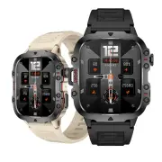 QX11 1.96inch HD Screen bluetooth Call Heart Rate Blood Pressure Blood Oxygen Monitor Sleep Monitoring Breathing Exercis