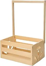 Baby Shower Crate Closet,Wooden Storage Basket For Baby Shower | Child Safety Bath Organizer Supplies For Bathroom Bedroom Nursery Apartment