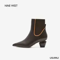 在飛比找露天拍賣優惠-【小線條】Nine West/玖熙異次元2023冬新款尖頭撞