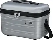 [American Tourister] Flashline 36 cm Beauty Case, Sky Silver, Cosmetic Case