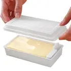Butter Dish With Lid Leak-proof Cheese Box With Cutter Slicer Butter Box