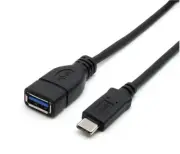 USB 3.1 Type-C USB-C to USB 3.0 Type-A Female Extension Converter OTG Cable 1M