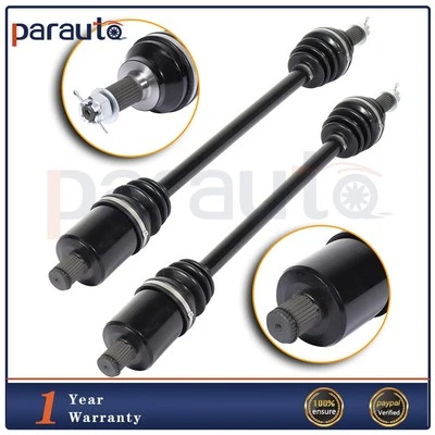 Pair Rear and Left Right CV Axle For Polaris RZR XP Turbo S/Turbo EPS 2015-2018