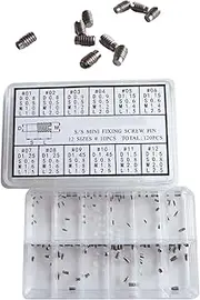 1 Box Mini Screw Pins Mini Fixing Screw Pins Replace Repair Parts Tool for Watchmakers Watch Accessories Watch Replacing Part Watch Accessory