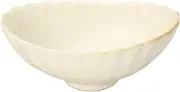 Tara 221353 Mini Bowl, Oval Small Bowl, Cream, Porcelain, Dishwasher and Microwave Safe, Made in Japan