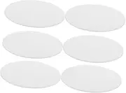 DECOMELODY Replacement Diffuser Lamp Shade Set Led Light Diffuser Covers for Ceiling Flat Acrylic Sheets Spotlight Lampshade Accessories Dazzle Easy to Set up