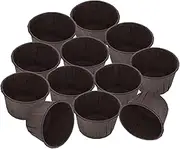 VILLFUL 50pcs Paper Baking Mold Playful Printed Cupcake Cups with Rolled Edge Design Nonstick Muffin Liners for Parties Birthday Celebrations and Home Baking